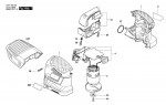 Bosch 3 601 JD0 202 Gss 18-10 Orbital Sander 18 V / Eu Spare Parts